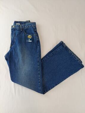 Vintage Y2k 90's Hot & The Gang Straight Leg Deadstock High Rise Jeans 9